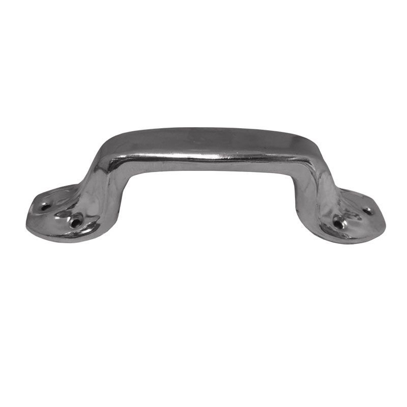 AMIG 5/456 TIRADOR UTOLSÓ DB! MEREVHÚZÓ 145mm CSILLOGÓ KRÓM ÍVELT TALP,SAJTOLT,KÜLSŐ CSAV. BÚTORVERET