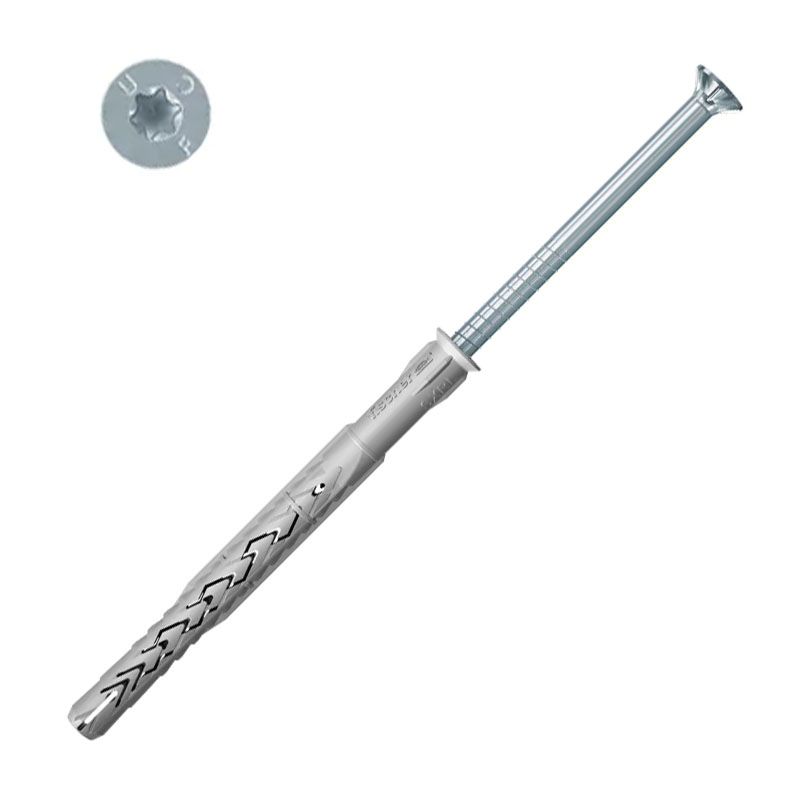 FISCHER 530924 HOMLOKZATRÖGZÍTŐ DÜBEL D14*160 SXRL-T HG. SF UNIVERZÁLIS TORX  KERET ÉS TOKRÖGZÍTÉS