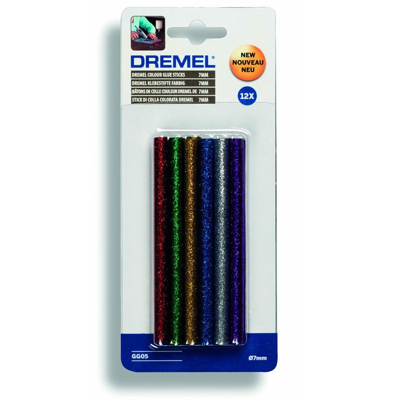 DREMEL 2615GG04JA RAGASZTÓRÚD PISZTOLYBA 12DB/CS GG04 D7 SZÍNES ALACS.HŐM. DREMEL 2615GG04JA RAGASZTÓRÚD PISZTOLYBA 12DB/CS GG04 D7 SZÍNES ALACS.HŐM.