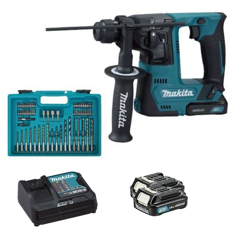 MAKITA HR140DSYE1 AKKUS FÚRÓKALAPÁCS 10,8V 2DB 1,5Ah AKKUVAL SDS-PLUS 1J FÚRÁS CSAVAROZÁS MAKITA HR140DSYE1 AKKUS FÚRÓKALAPÁCS 10,8V 2DB 1,5Ah AKKUVAL SDS-PLUS 1J FÚRÁS CSAVAROZÁS