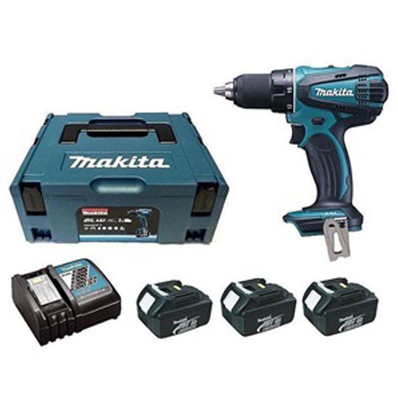 MAKITA DDF458RF3J AKKUS FÚRÓ-CSAVAROZÓ 18V 3DB 3Ah AKKU 16FOK. 91/58Nm FÚRÁS CSAVAROZÁS MAKITA DDF458RF3J AKKUS FÚRÓ-CSAVAROZÓ 18V 3DB 3Ah AKKU 16FOK. 91/58Nm FÚRÁS CSAVAROZÁS