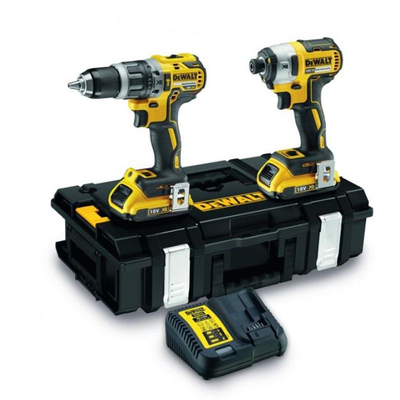DEWALT DCK266D2-QW GÉP KÉSZLET AKKUSFÚRÓ+ÜTVEFÚRÓ 18V 2DB 2Ah AKKUVAL+KOFFER FÚRÁS CSAVAROZÁS DEWALT DCK266D2-QW GÉP KÉSZLET AKKUSFÚRÓ+ÜTVEFÚRÓ 18V 2DB 2Ah AKKUVAL+KOFFER FÚRÁS CSAVAROZÁS