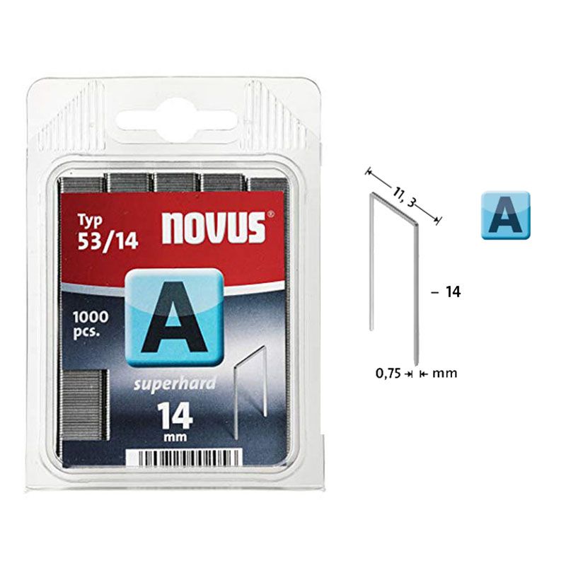 TŰZŐKAPOCS A 14*11,3mm 1000DB/CSOMAG SZUPERKEMÉNY NOVUS 042-0359 53/14 TARTOZÉKOK