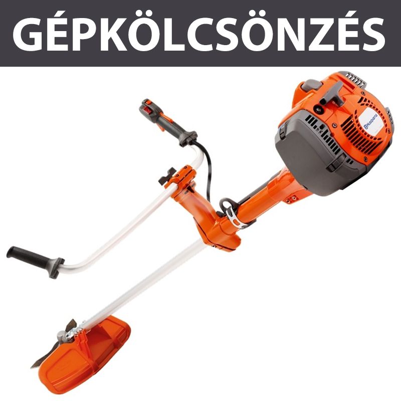 KÖLCSÖNZÉS FŰKASZA BENZINMOT. HUSQVARNA 545KAUCIÓ 150.000FT KÖLCSÖNZÉS 545RX KERTÉSZET
