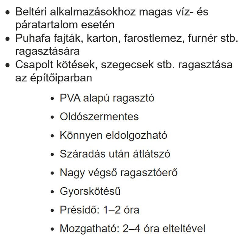 FARAGASZTÓ 65A - 750GR. D3 SOUDAL 124665 RAGASZTÁSTECHNIKA