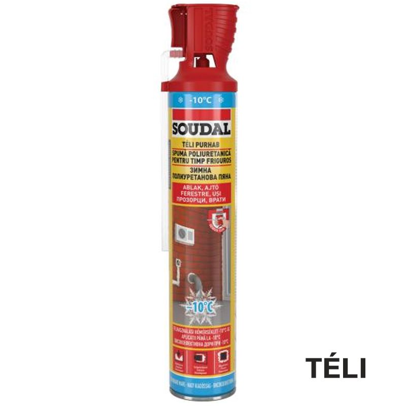 PURHAB TÉLI - PROFI GG 750ML KÉZI SOUDAL 108895 TÖMÍTÉSTECHNIKA