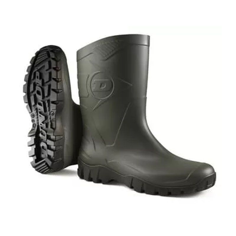 GUMICSIZMA SAV,LÚGÁLLÓ ZÖLD 43 DUNLOP DEE K580011 RÖVID SZÁRÚ COVERGUARD GAND95343 VÉDŐLÁBBELIK