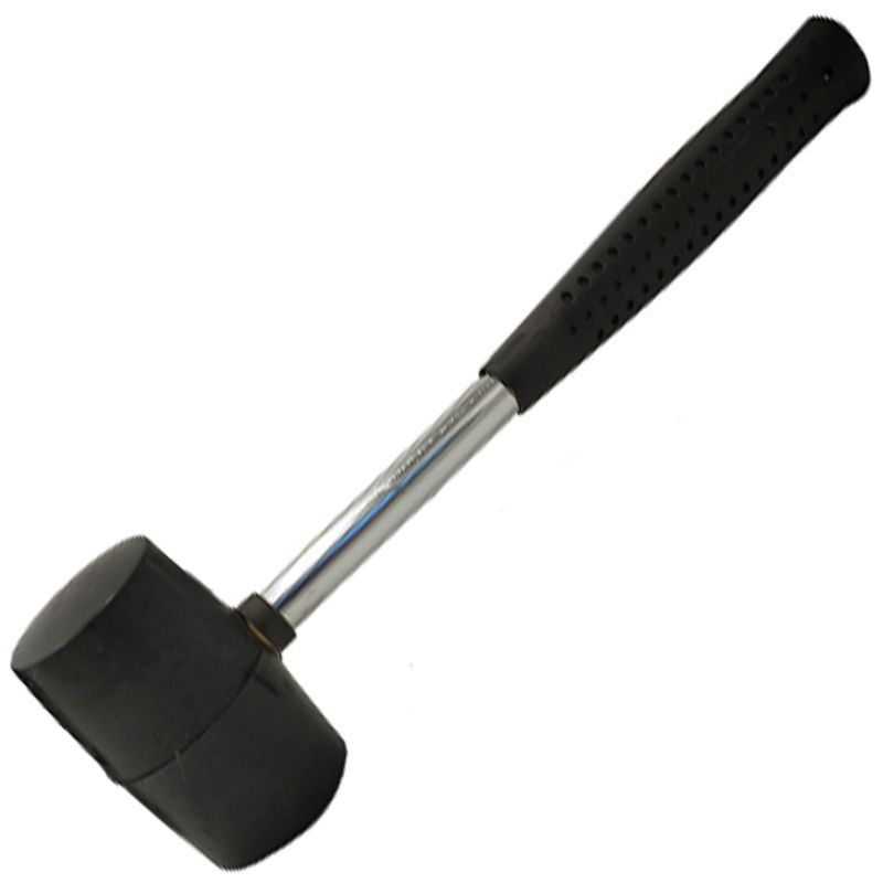 GUMIKALAPÁCS 0.75kg NYELEZETT FÉM NYÉLLEL IMPORT