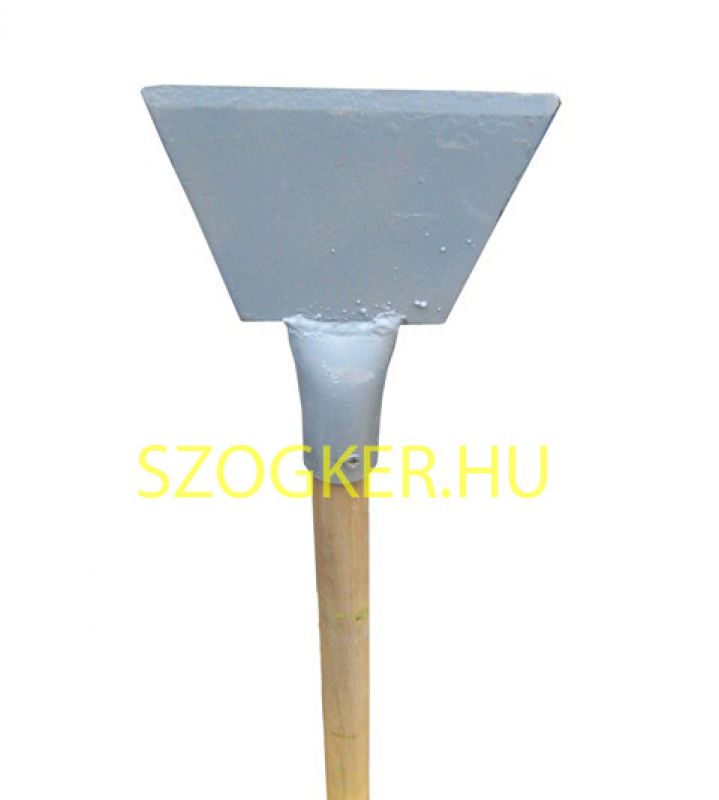 JÉGTÖRŐ NYELEZETT 180*50mm SZÜRKE-KÉK FESTETT TRAPÉZ ALAK MAGYAR KERTI- ÉS TEREPSZERSZÁMOK JÉGTÖRŐ NYELEZETT 180*50mm SZÜRKE-KÉK FESTETT TRAPÉZ ALAK MAGYAR KERTI- ÉS TEREPSZERSZÁMOK