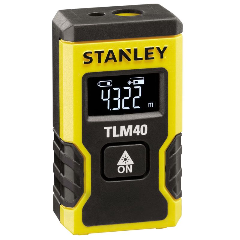 STANLEY STHT77666 TÁVOLSÁGMÉRŐ LÉZERES TLM40 12M HATÓTÁVOLSÁG  MÉRŐESZKÖZÖK