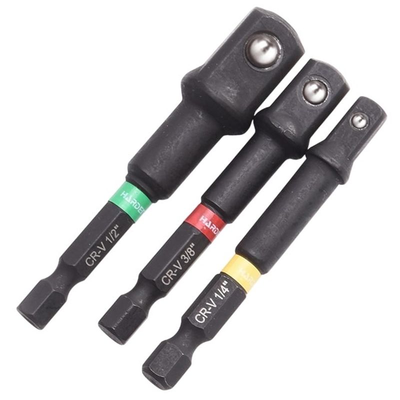 DUGÓKULCS ADAPTER KÉSZLET 1/4c-3/8c-1/2c 3DB-OS HARDEN HD-550733 SZERSZÁM-KULCSOK DUGÓKULCS ADAPTER KÉSZLET 1/4c-3/8c-1/2c 3DB-OS HARDEN HD-550733 SZERSZÁM-KULCSOK