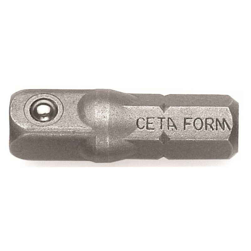 CETA FORM BT/7010 BITADAPTER 1/4C-1/4C C6,3 25MM RÖVID  BIT ÉS BEHAJTÓ HEGYEK