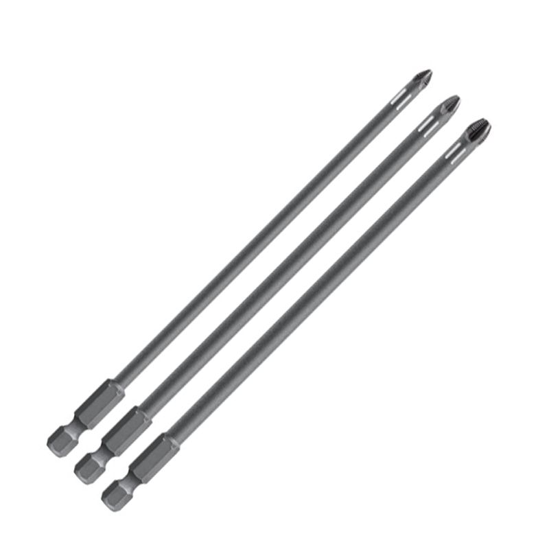 BEHAJTÓHEGY KÉSZLET 3részes PZ1,PZ2,PZ3*150mm TORSION KWB 49123141 BIT ÉS BEHAJTÓ HEGYEK