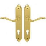 TOLOSA-UNIVERSAL KILINCSGRN 90mm CILINDERES SZATÉN RÉZ MAESTRO 130161649221 AJTÓKILINCS GARNITÚRA BELTÉRI