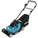 MAKITA DLM382Z FŰNYÍRÓ AKKUS 18V + 2DB AKKU 38cm VÁGÁS SZÉLESSÉG FŰGYŰJTŐS 