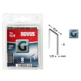 TŰZŐKAPOCS G 8*10.6mm 1200DB/CSOMAG 1.25mm VASTAG NOVUS 042-0796 11/8 TARTOZÉKOK