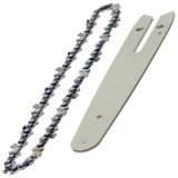 LÁNCVEZETŐ 15cm 1/4col 1.1mm + 37 SZEMES LÁNC IMPORT CS2101-1 LÁNCFŰRÉSZ