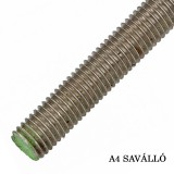 MENETESSZÁL M02*1000mm DIN 975-976 A4 SAVÁLLÓ IMPORT SPECIÁLIS KÖTŐELEMEK