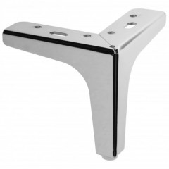 BÚTORLÁB CSILLOGÓ KRÓM 130mm SAROK GTV NM-STGY135-130-01 BÚTORTARTOZÉK