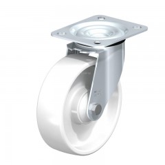 KERÉK POLIAMID BEÁLLÓ VILLÁS D200 GOLYÓSCSAPÁGYAS TB:300KG BLICKLE LE-PO 200K VILLÁS KEREKEK