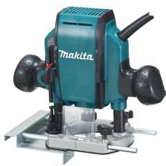 MAKITA RP0900 FELSŐMARÓ 900W BEFOGÁS:6mm,8mm MARÁSI MÉLYSÉG 0-35mm  FELSŐMARÓ