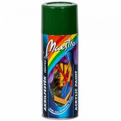 MOHAZÖLD AKRIL FESTÉK SPRAY 400ML RAL6002 MAESTRO SZERELÉSI, KARBANTARTÁSI ANYAG