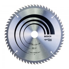 BOSCH 2608640444 KÖRFŰRÉSZTÁRCSA D254*30/60F. FÁHOZ ST. OPTILINE WOOD PROFI  